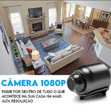 Carregar imagem no visualizador da galeria, Mini Câmera WiFi 1080P HD Com Visão Noturna
