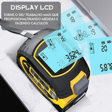 Carregar imagem no visualizador da galeria, Trena Laser Multifuncional 3 em 1 | 100 Metros
