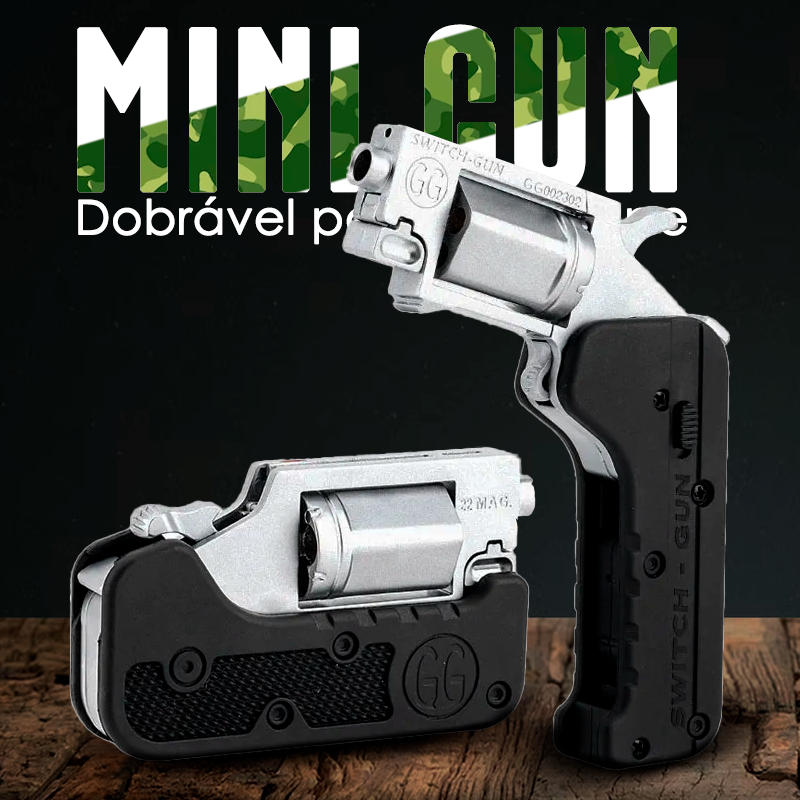 Mini Arma Switch Gun Dobrável Cal. 22