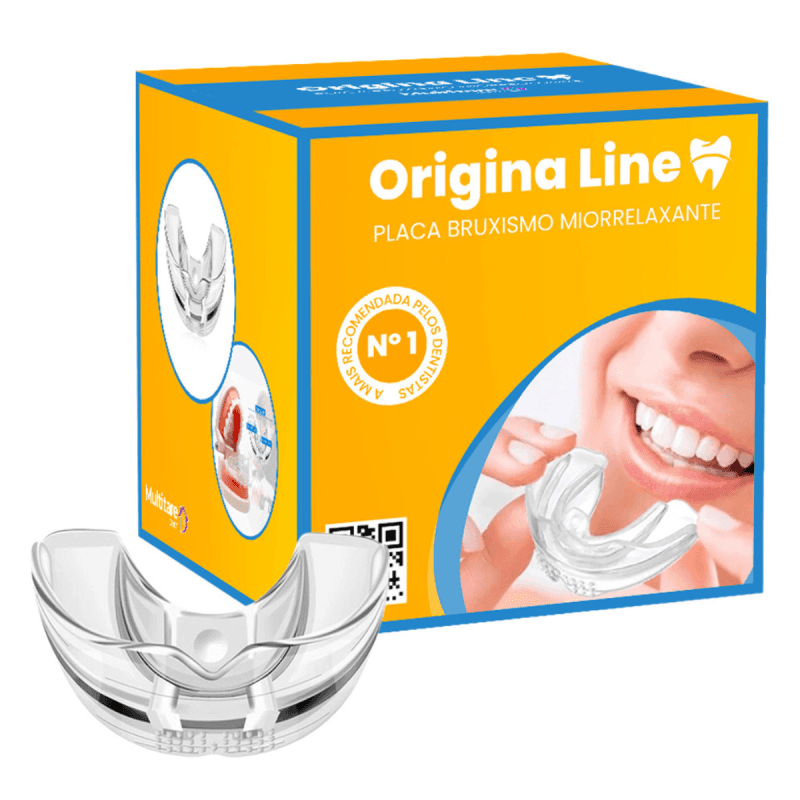 Placa Para Bruxismo Anti Ronco Miorrelaxante Origina Line
